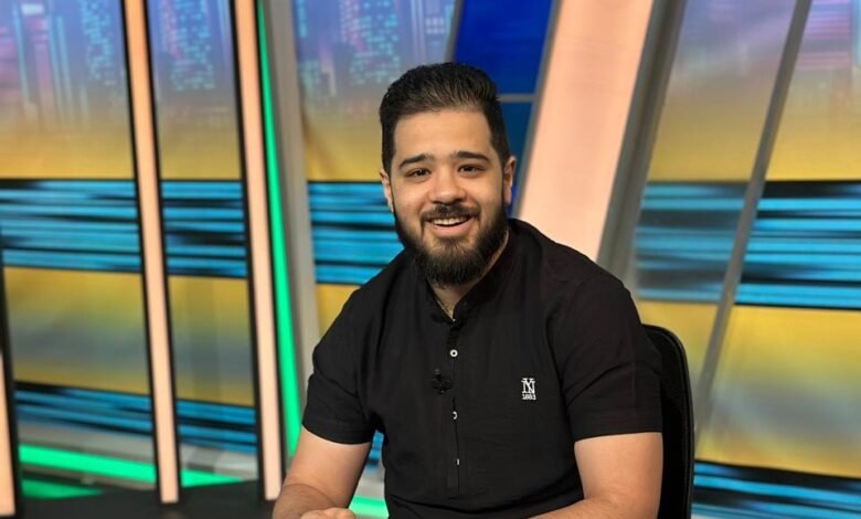 الاعلامي احمد عبد الناصر